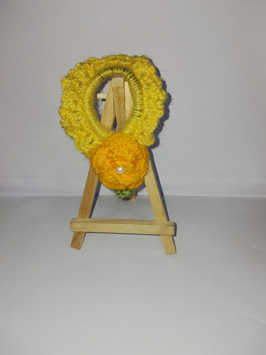 Sun Blossom Scrunchie