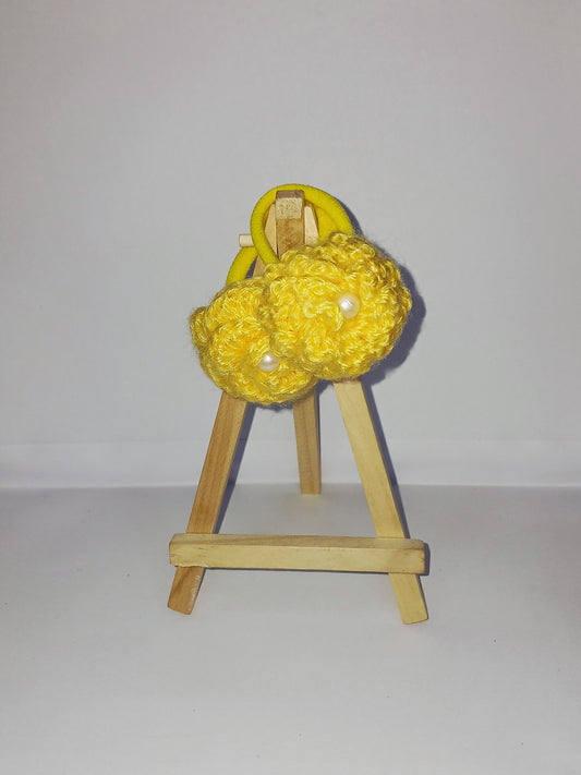 Sunny Loops – Crochet Hair Ties (Set of 2)