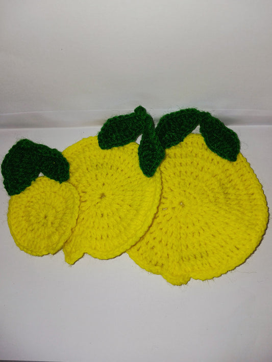 Lemon Zest Coaster Set