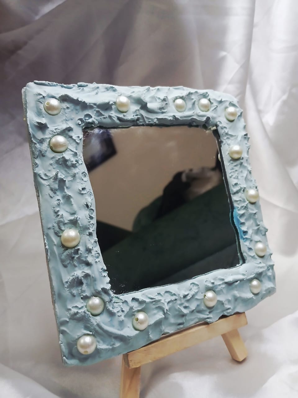 Blue Pearl Mirror