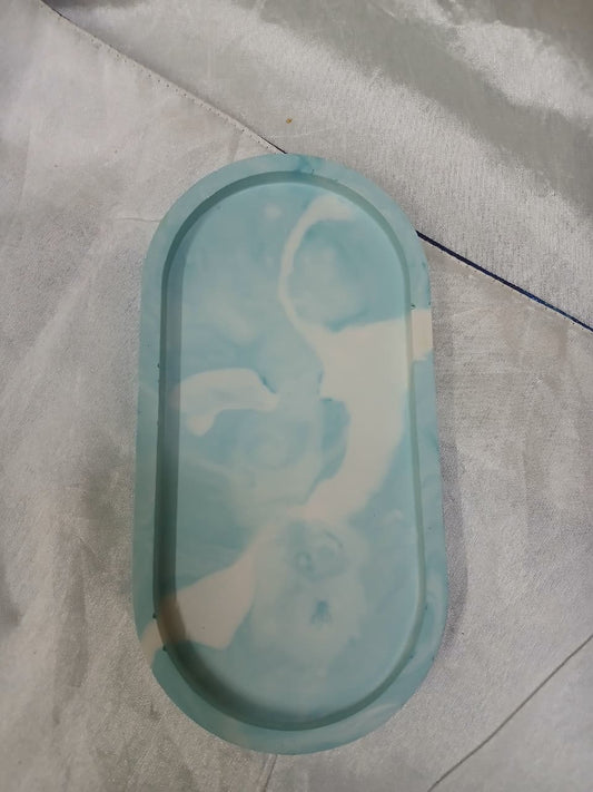 Pastel Oval Tray