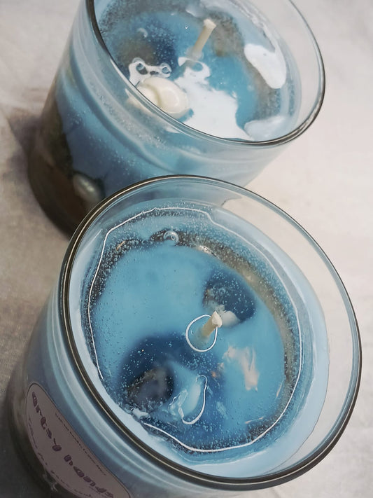 Underwater candle
