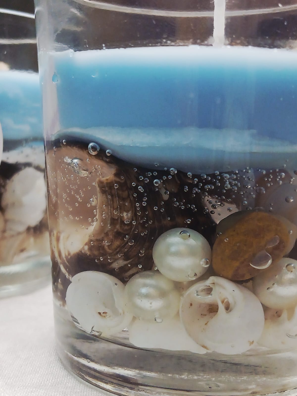 Ocean water candles