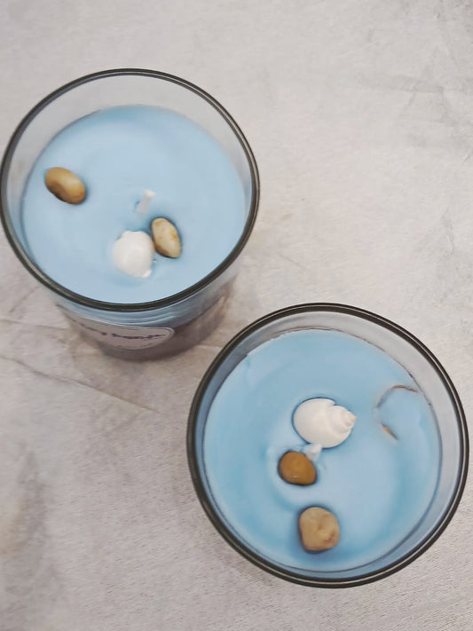 Ocean water candles