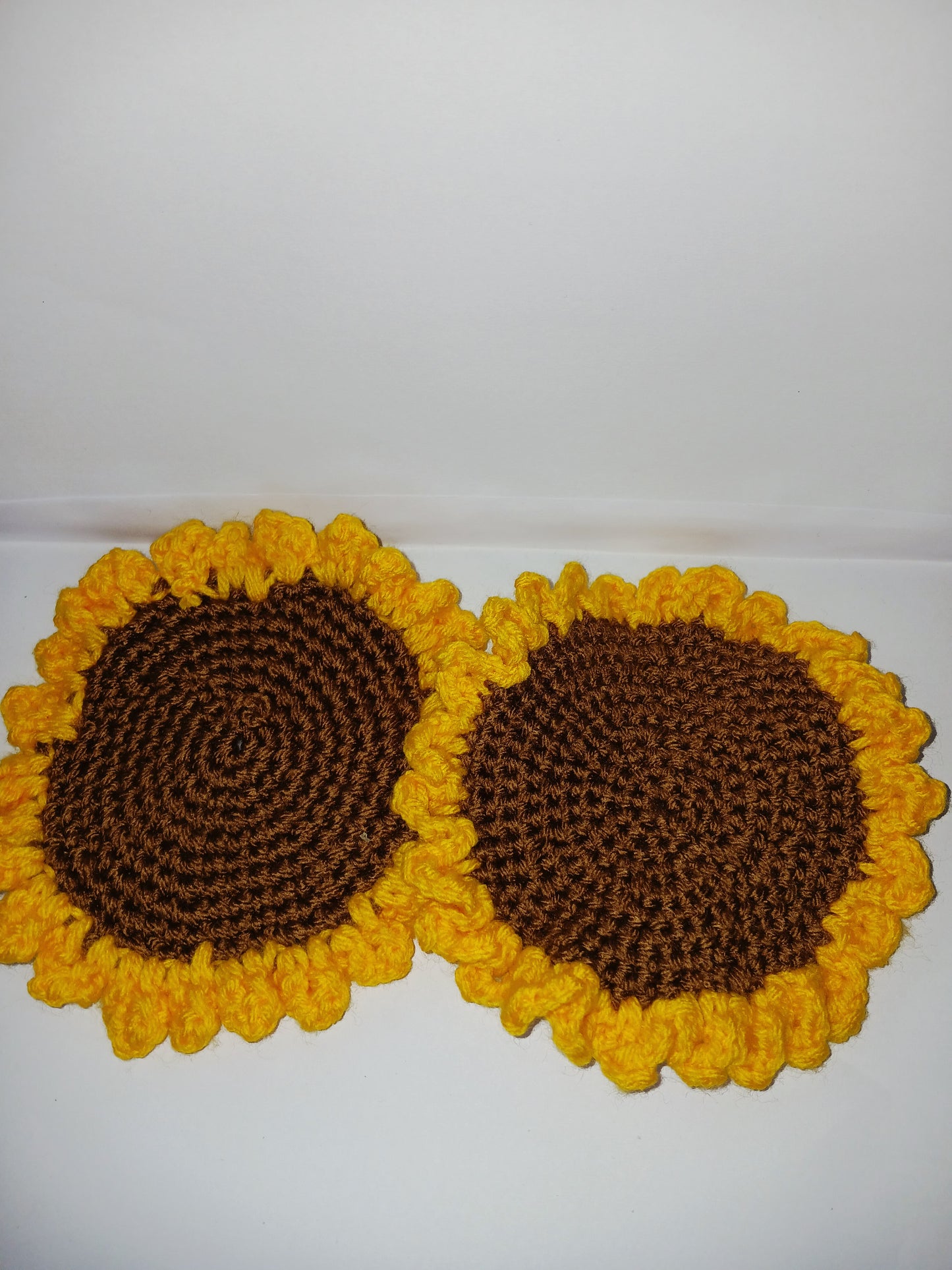 Sunny Sips – Sunflower Coasters (Set of 2)