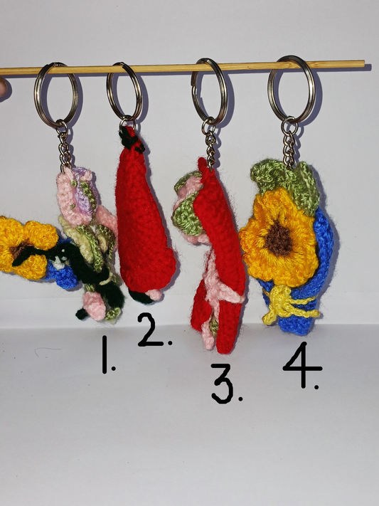 Bouquet Keychains